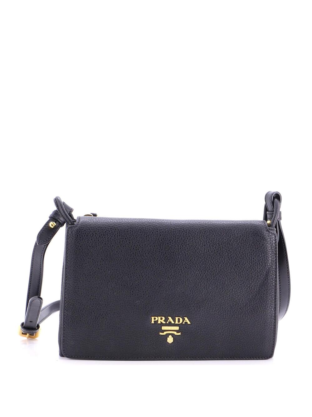 Prada Flap Crossbody Bag Vitello Daino #254077P10B